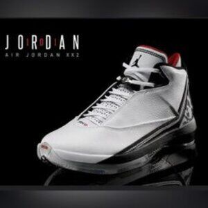Nike Air Jordan XX2 22 White / Varsity Red / Black Men's Size 12